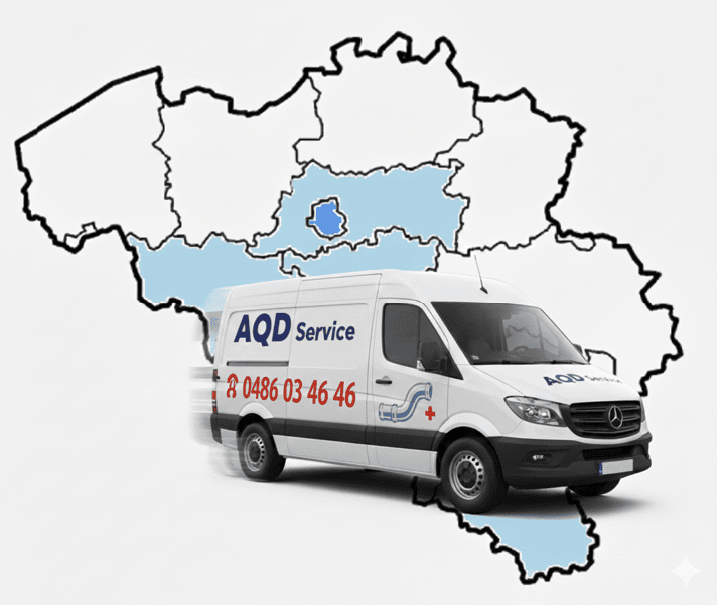 Zones Intervention débouchage