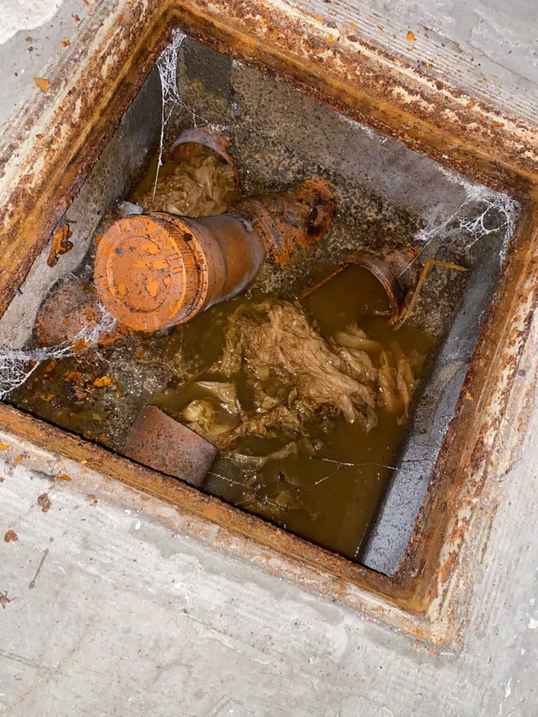 Débouchage chambre de visite