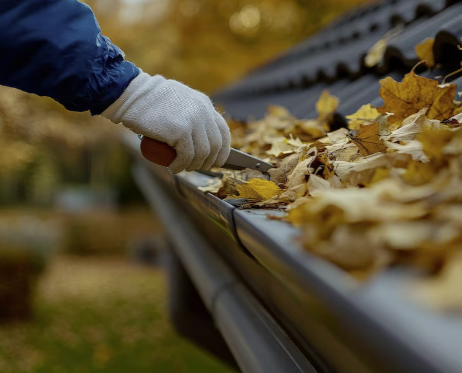 Nettoyage de gouttières