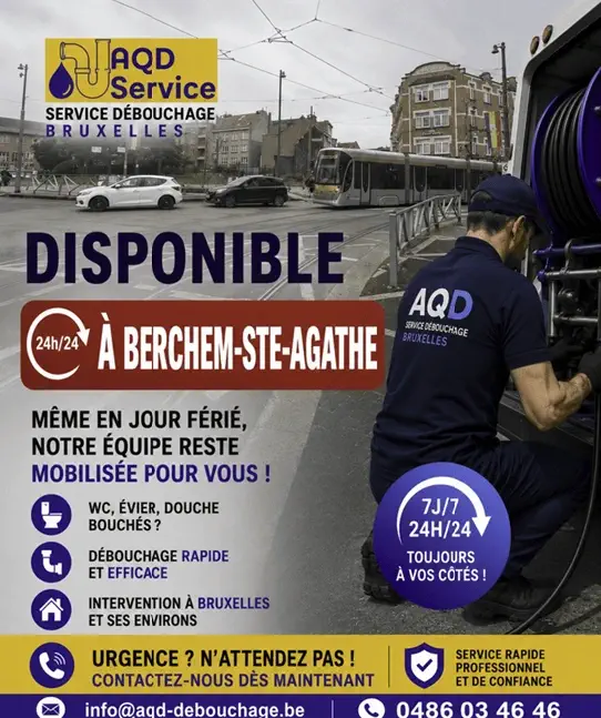 Débouchage Berchem-Sainte-Agathe