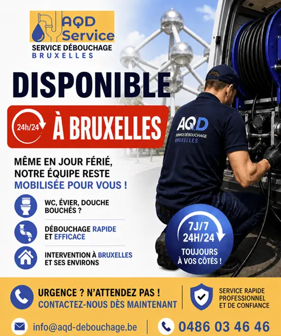 Débouchage Bruxelles